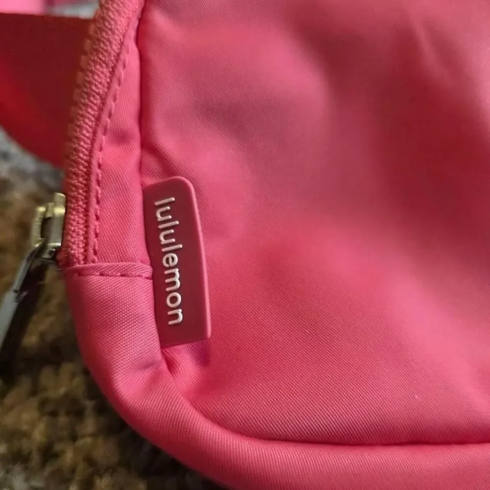 Lululemon Everywhere Belt Bag Pink Red Crossbody Fanny Pack Waist Bag